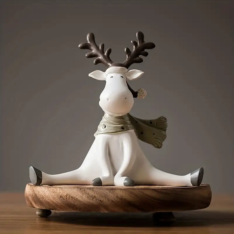 Reindeer Figurine - FrostedPine Decor