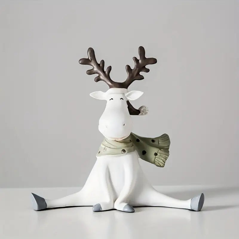 Reindeer Figurine - FrostedPine Decor