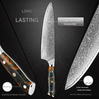Damascus Steel Knife Set – ZenBlade Essentials