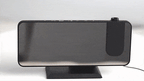 Smart Alarm Clock - Luminex with 180° Projector & USB Charger