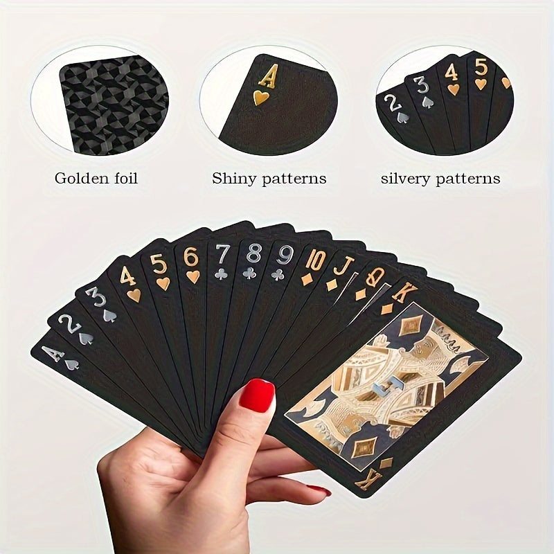 Premium Black Playing Cards - LuxeDeck