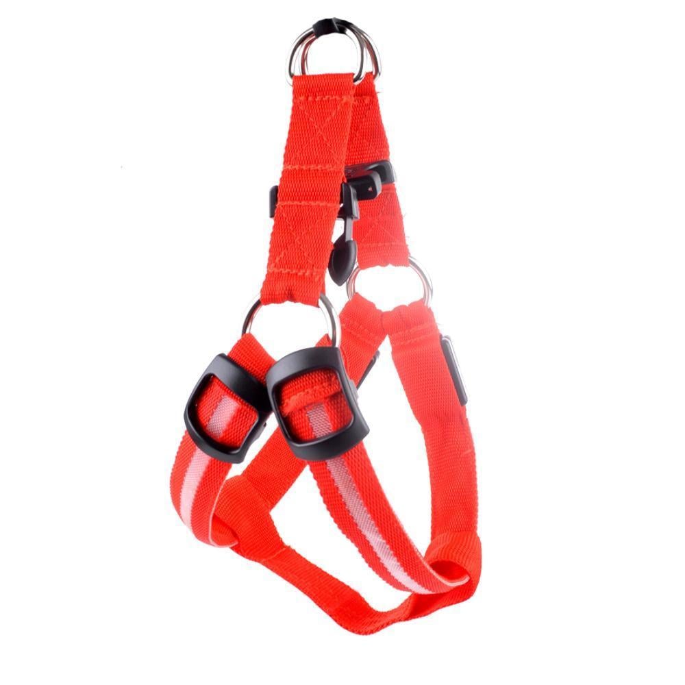 Nylon LED Pet Safety Harness - LumiPaws
