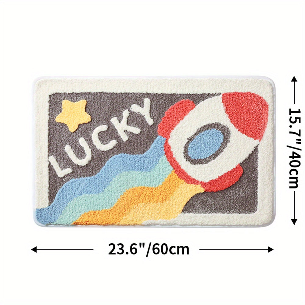 Superabsorbent Non-Slip Bathroom Mat - AquaNest