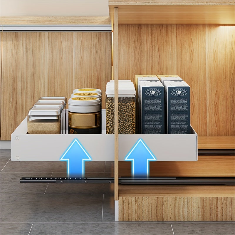 Pull-Out Kitchen Cabinet Organizer - NovaHome