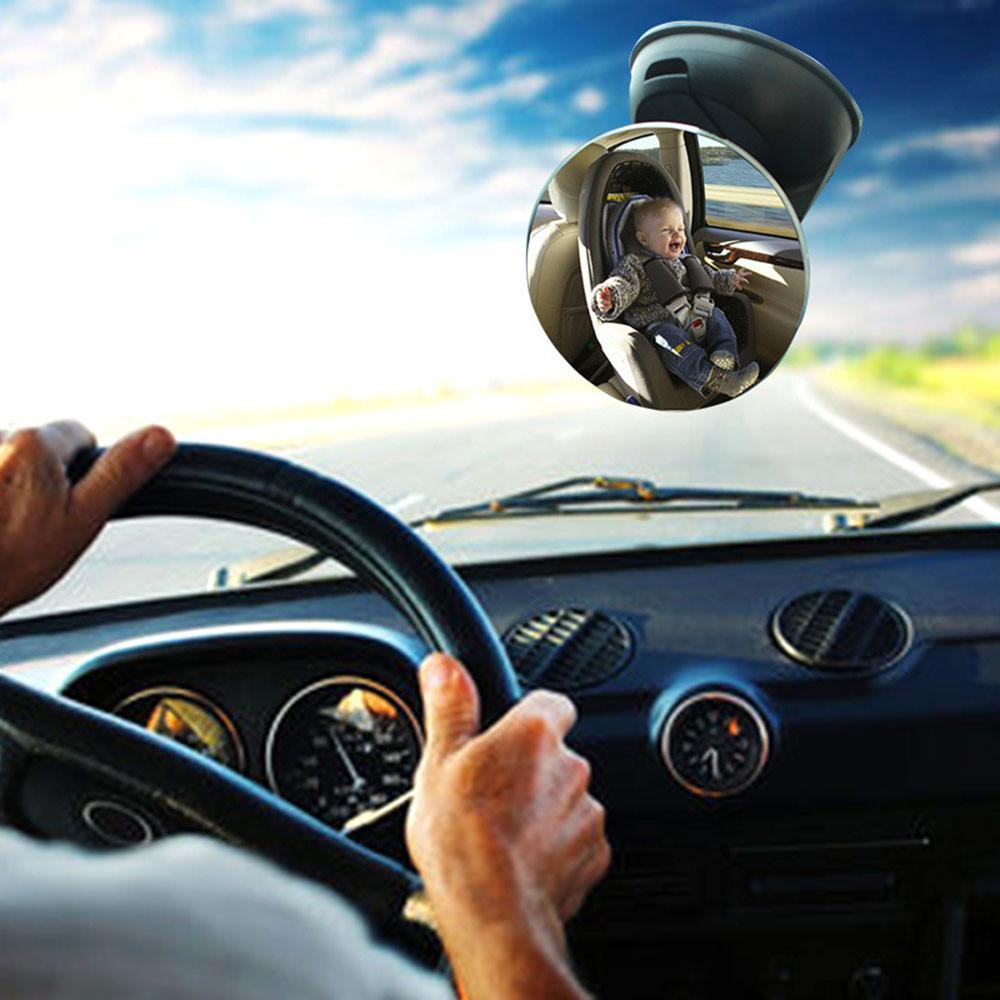 Borderless Mini Rearview Mirror - LuxeVision