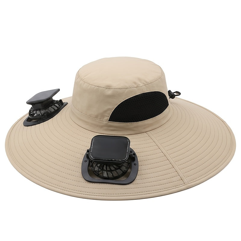 Sun Protection Fan Cap - Solara Gear