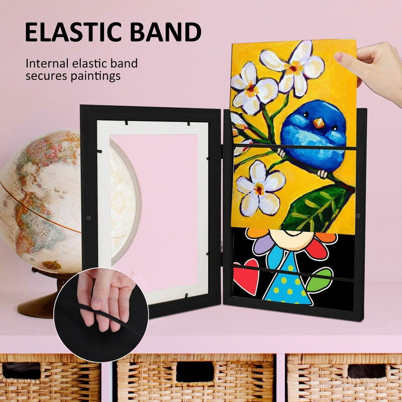 Art Display Frame - LuxeFrame™ A4 with Premium Glass