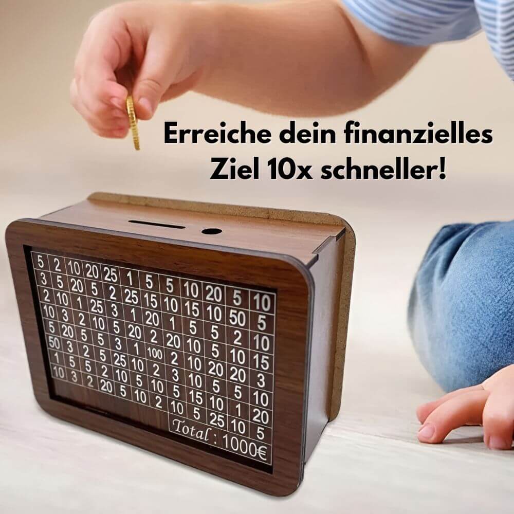Savings Goal Piggy Bank - WealthWise