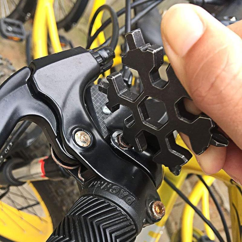 Stainless Steel Snowflake Multi-Tool - GearCraft Elite