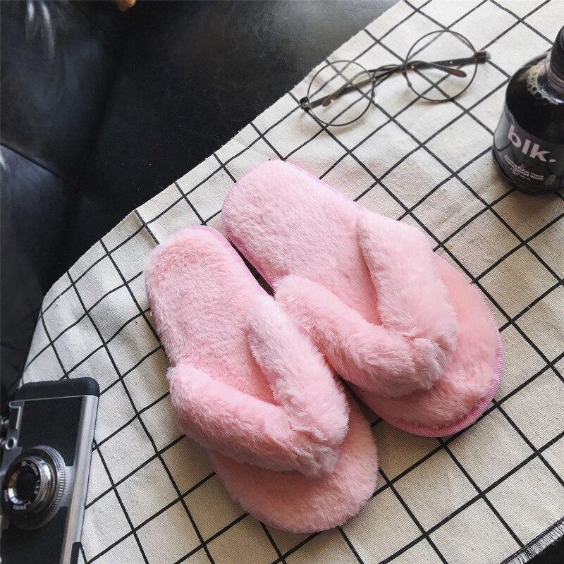 Anti-Slip Fur Slippers - LuxeComfort