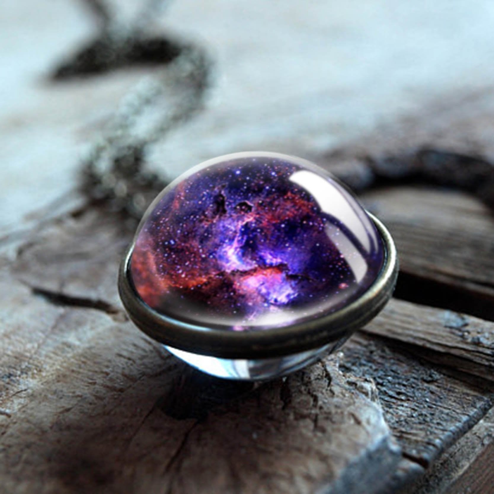 Galaxy Pendant Necklace - Celestial Luxe