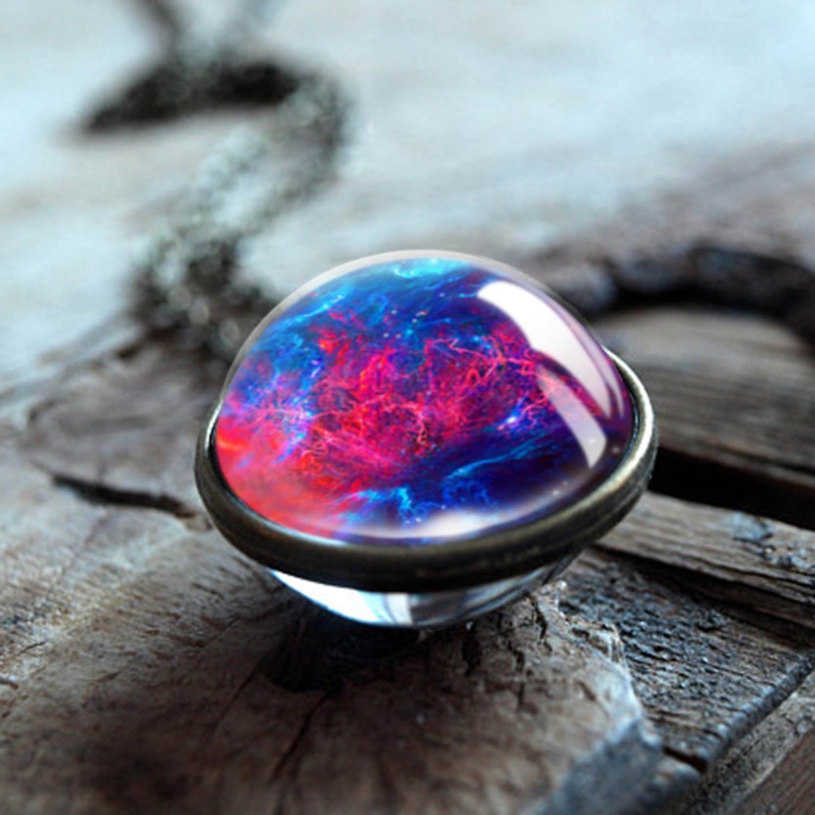 Galaxy Pendant Necklace - Celestial Luxe