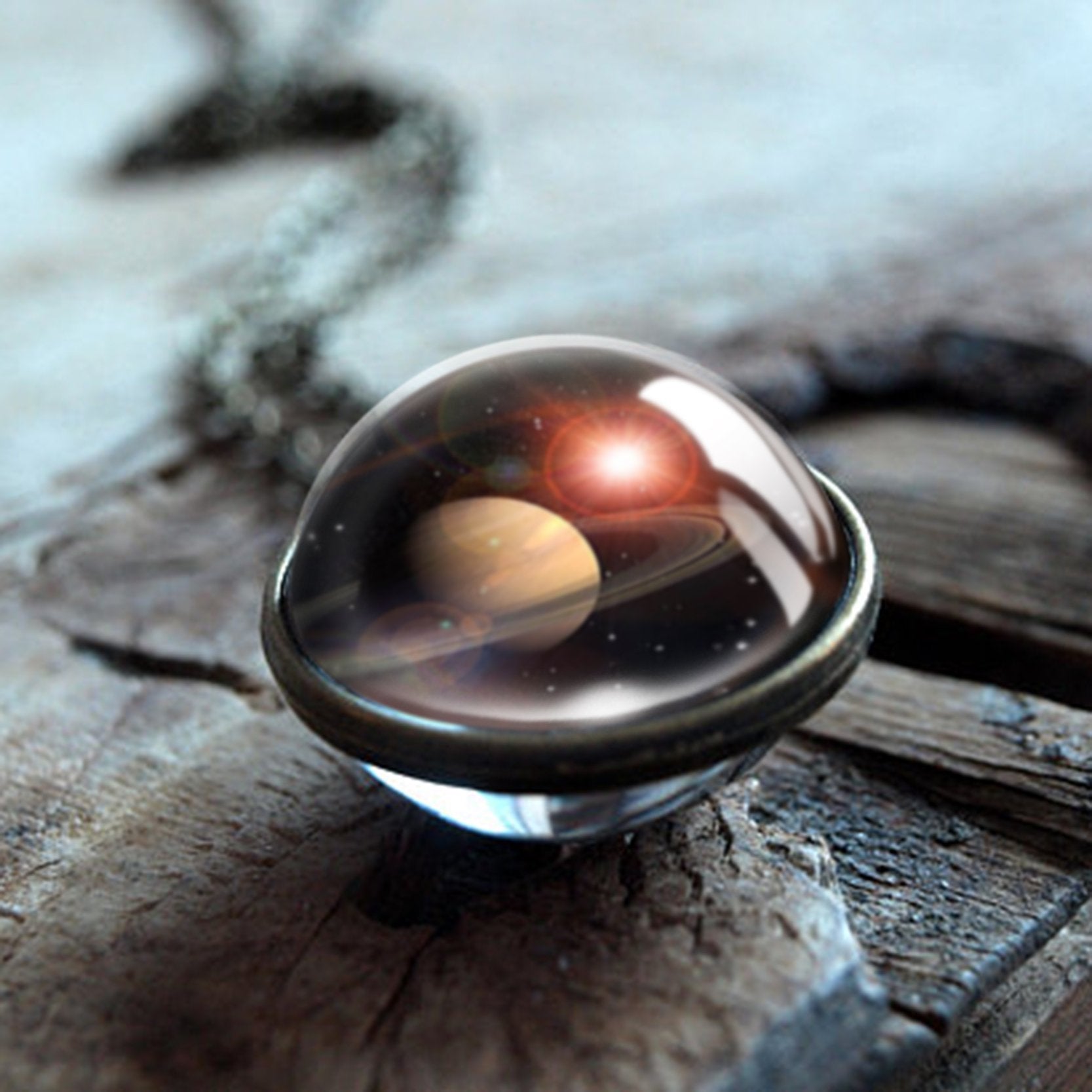 Galaxy Pendant Necklace - Celestial Luxe