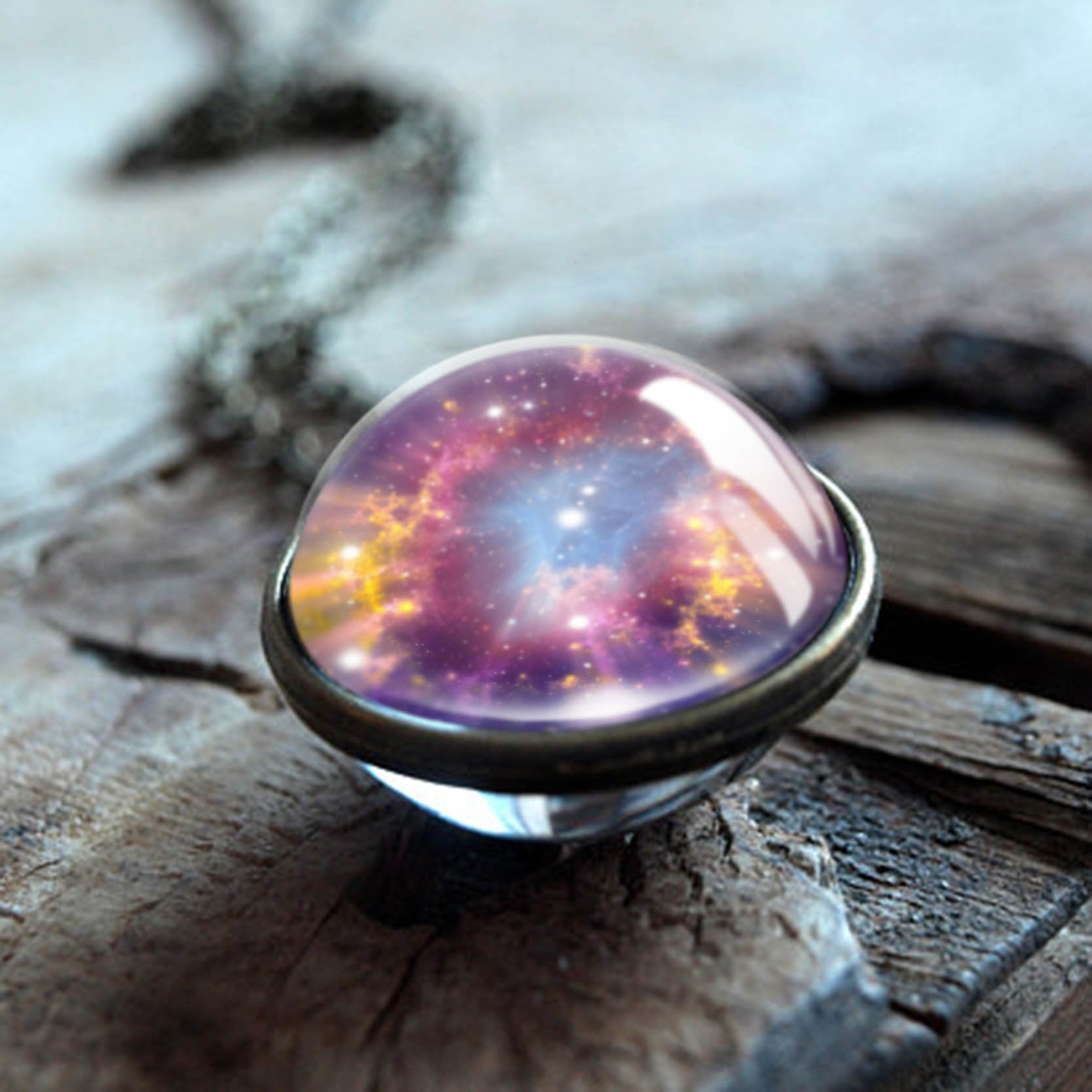 Galaxy Pendant Necklace - Celestial Luxe