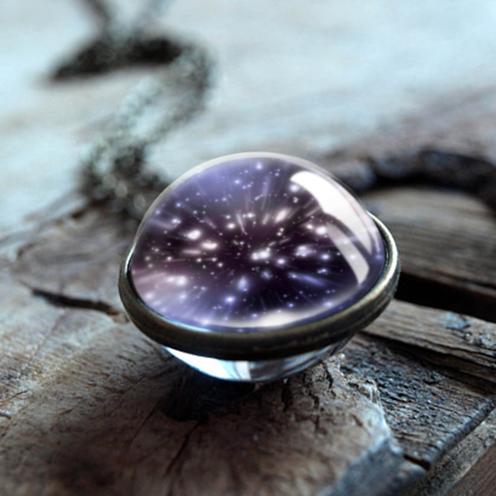 Galaxy Pendant Necklace - Celestial Luxe