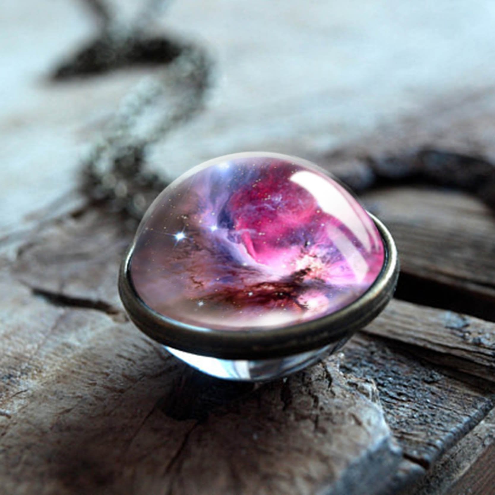 Galaxy Pendant Necklace - Celestial Luxe