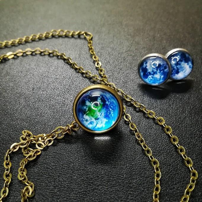 Galaxy Pendant Necklace - Celestial Luxe