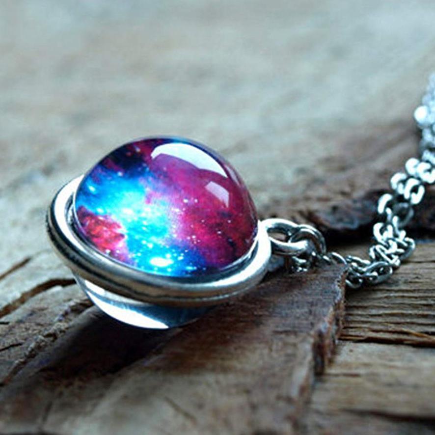 Galaxy Pendant Necklace - Celestial Luxe
