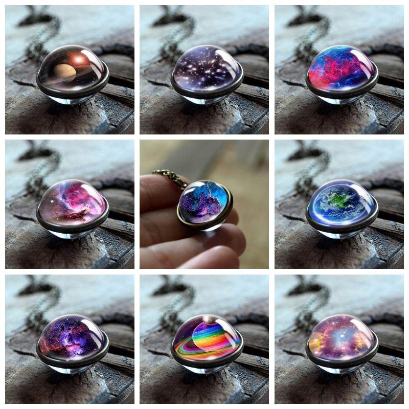 Galaxy Pendant Necklace - Celestial Luxe