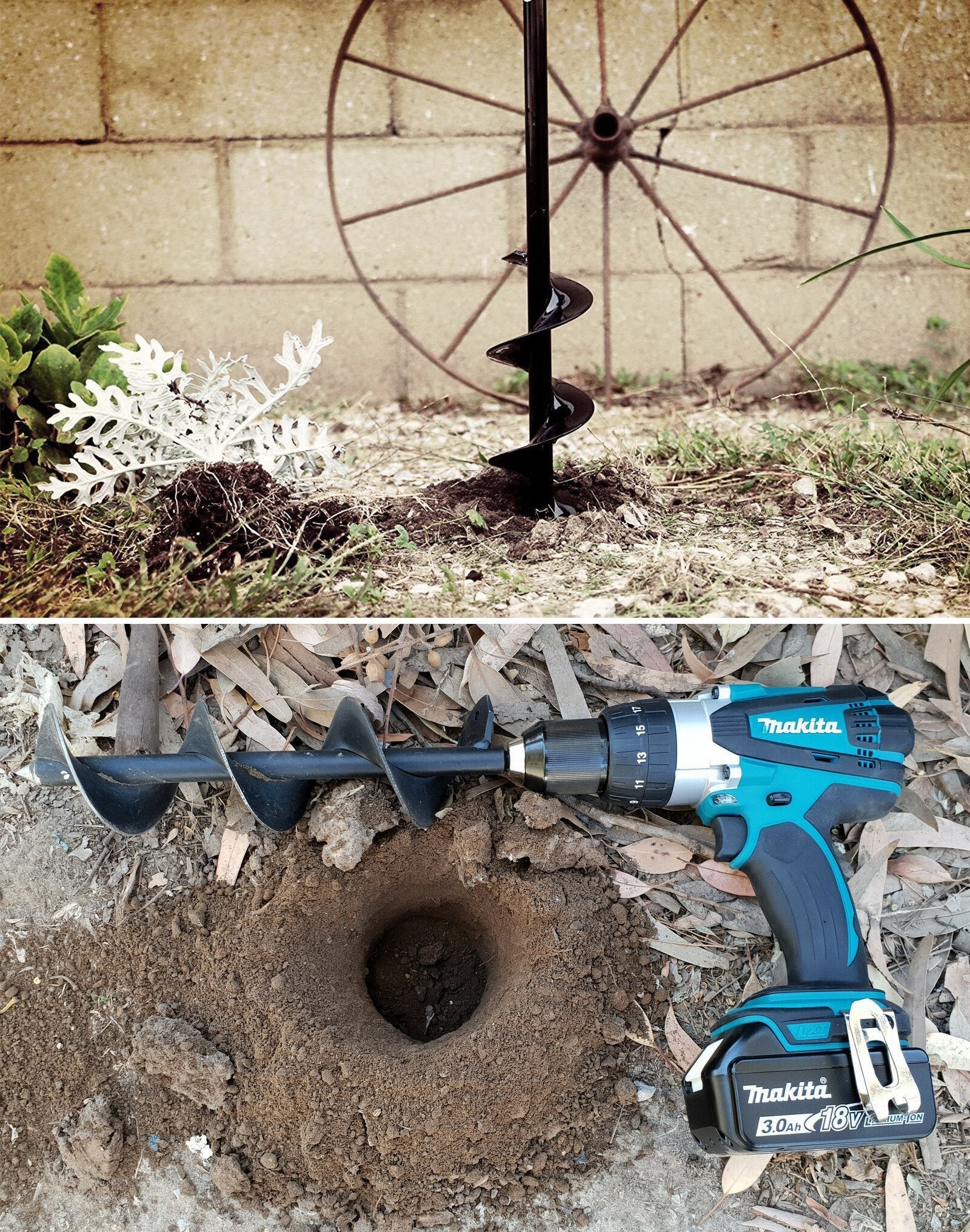 Garden Auger Drill Bit - TerraPro Tools