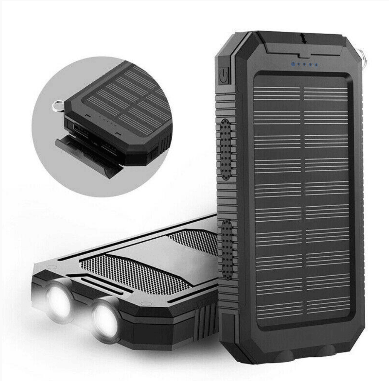 Solar Power Bank 500000mAh - EcoCharge Essentials