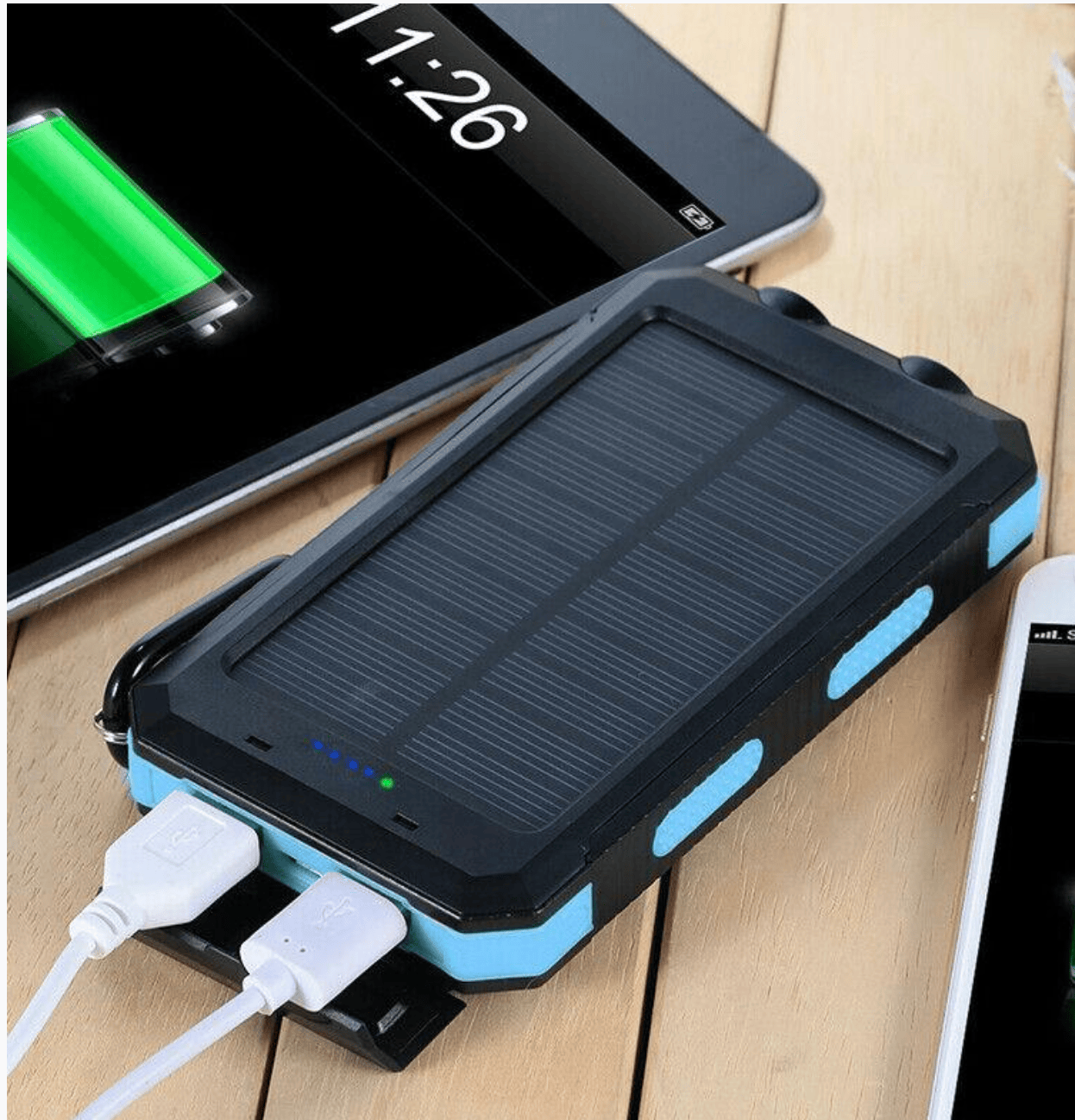 Solar Power Bank 500000mAh - EcoCharge Essentials