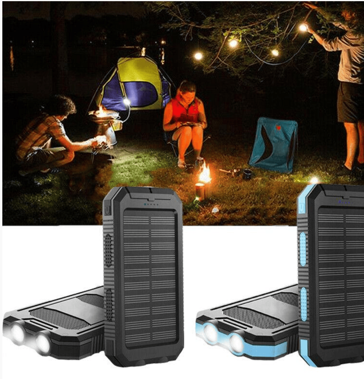 Solar Power Bank 500000mAh - EcoCharge Essentials