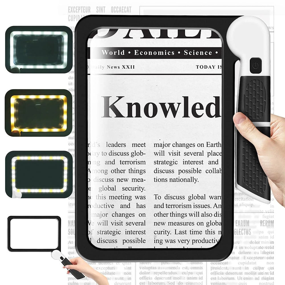 Magnifying Glass with Light - LuminaView
