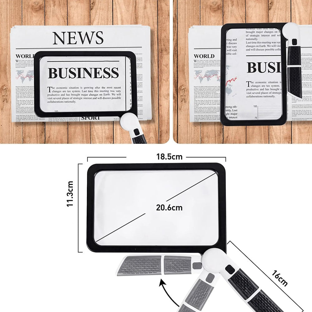 Magnifying Glass with Light - LuminaView