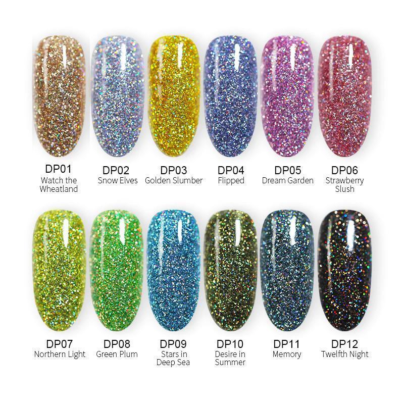 Glitter Dipping Nail Powder - LuxeLustre
