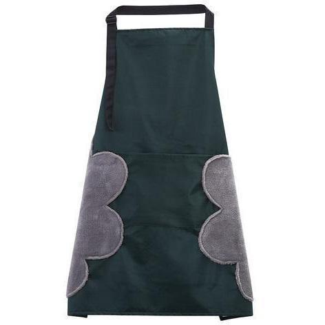 Kitchen Apron with Hand Wipers - Culinary Luxe
