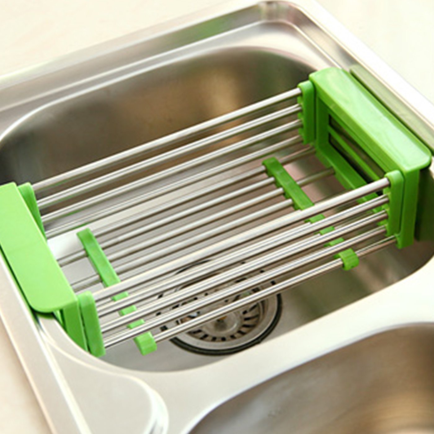 Retractable Drainer Rack - AquaEase