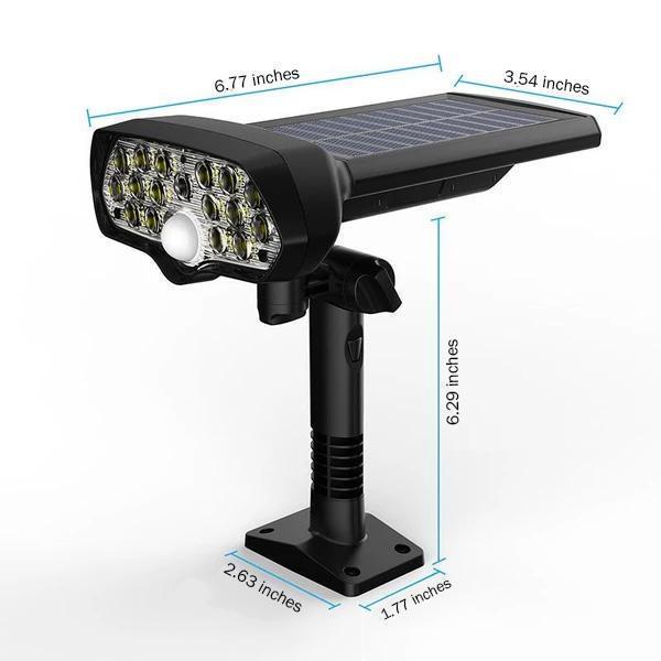 Solar Guardian Torch - LuminaTech Rechargeable Light