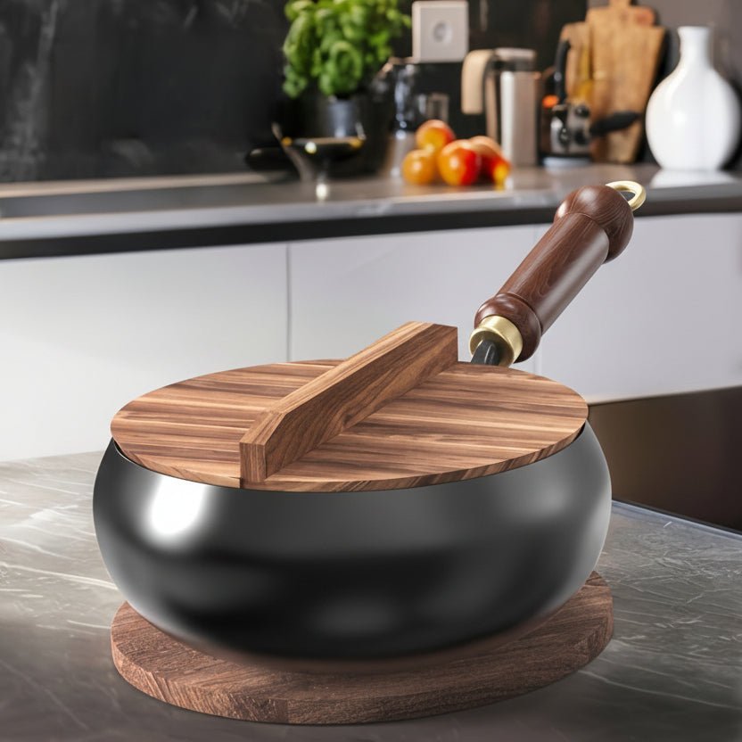 Cast Iron Skillet with Lid - IronCraft Essentials