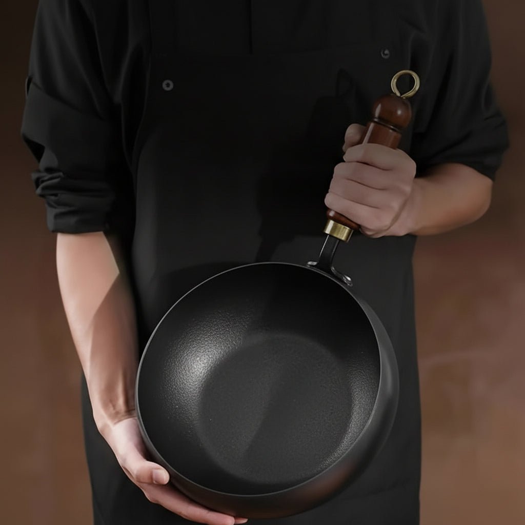 Cast Iron Skillet with Lid - IronCraft Essentials