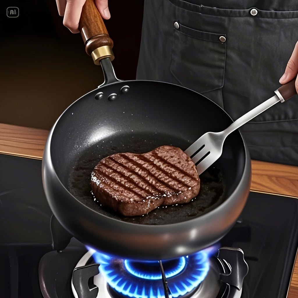 Cast Iron Skillet with Lid - IronCraft Essentials