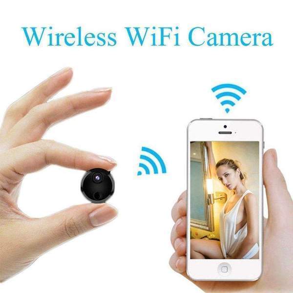 Mini WiFi Camera with Night Vision - SecureView Pro