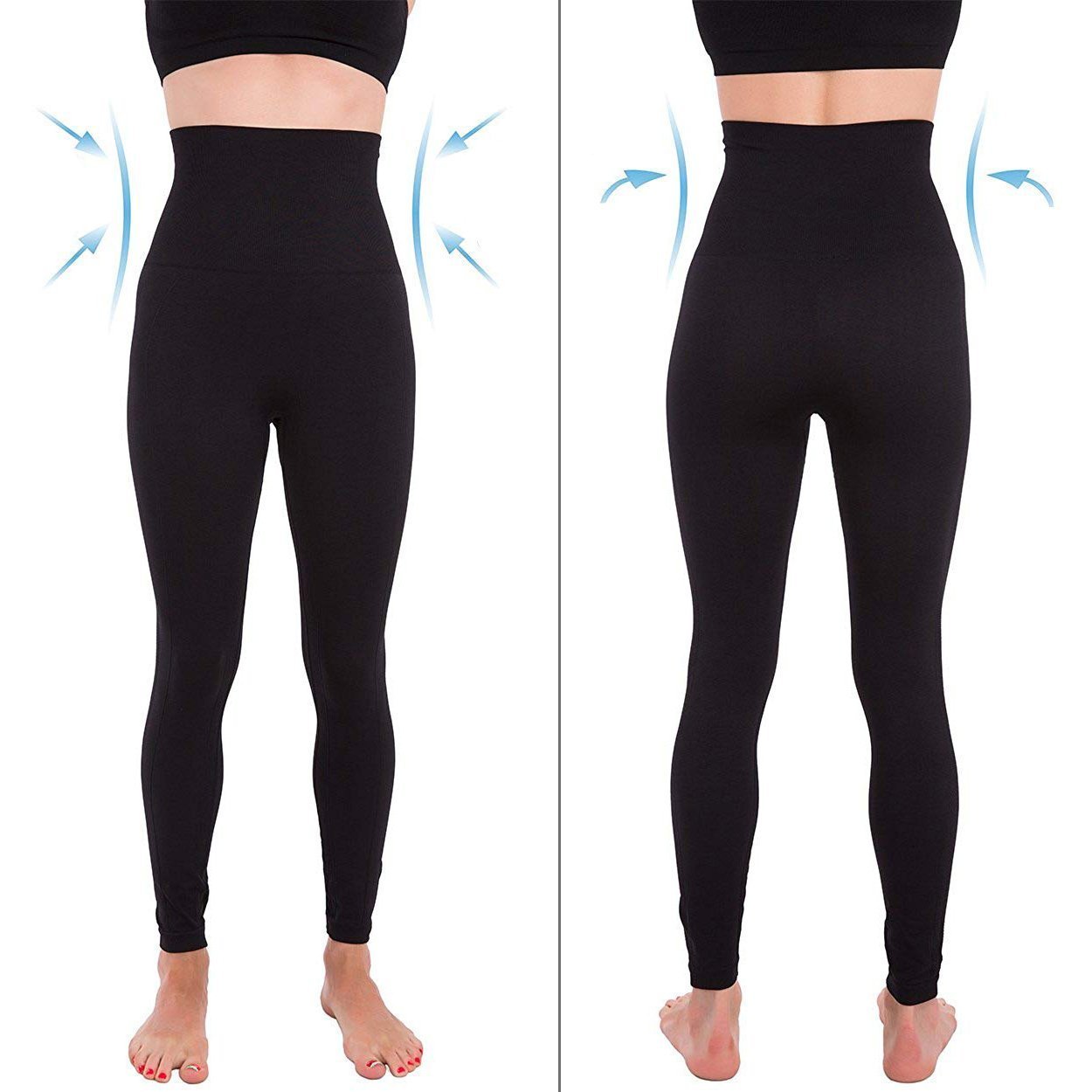 High Waist Shaping Leggings - LuxeFit Essentials