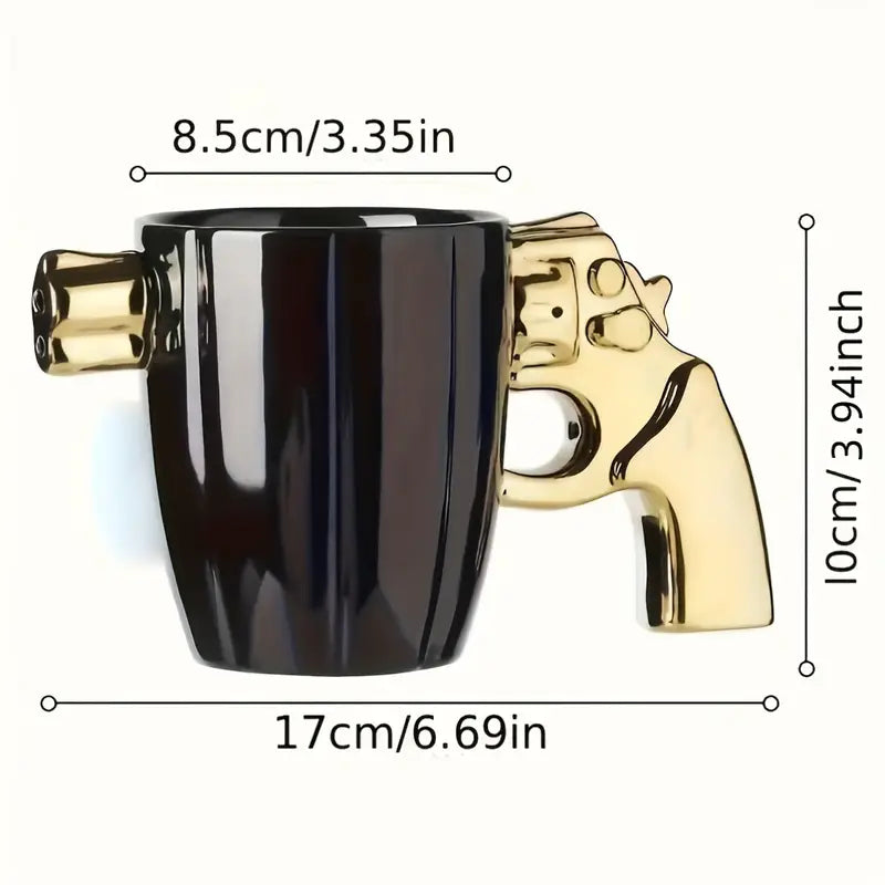 Bulletproof Revolver Mug - SteelSip™