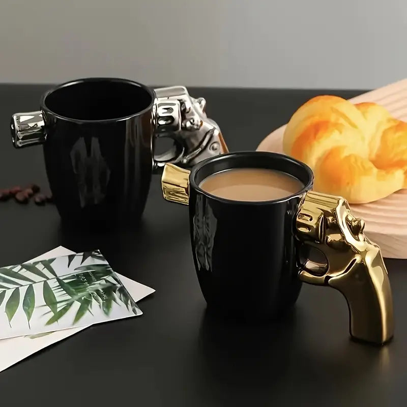 Bulletproof Revolver Mug - SteelSip™