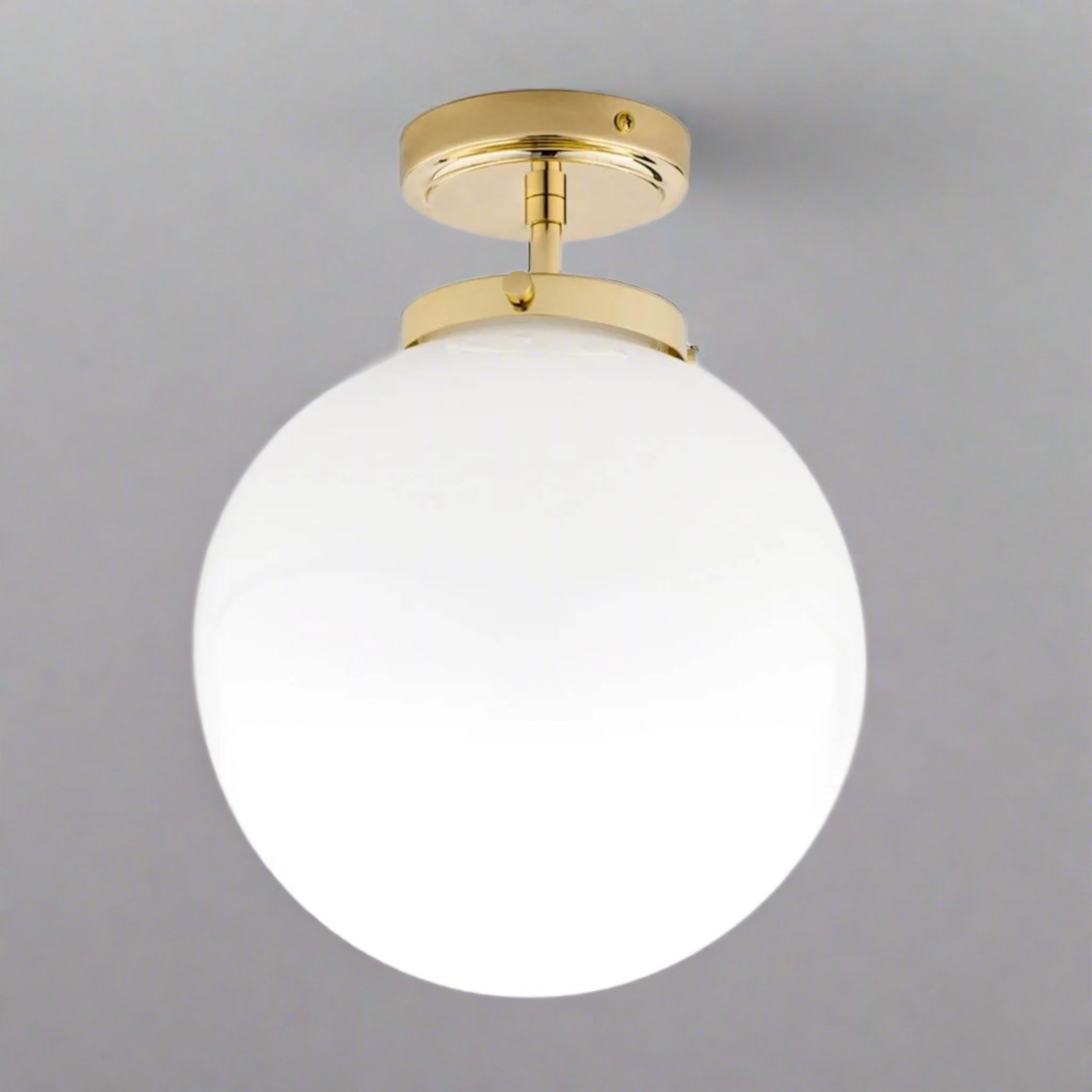 Elegant Sphere Ceiling Light - LumaLux