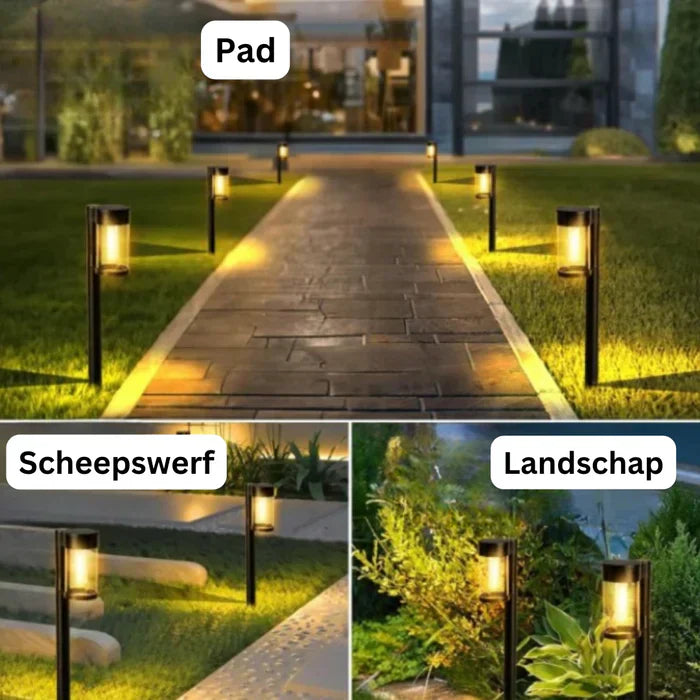 Solar Path Lighting - LuxeGlow