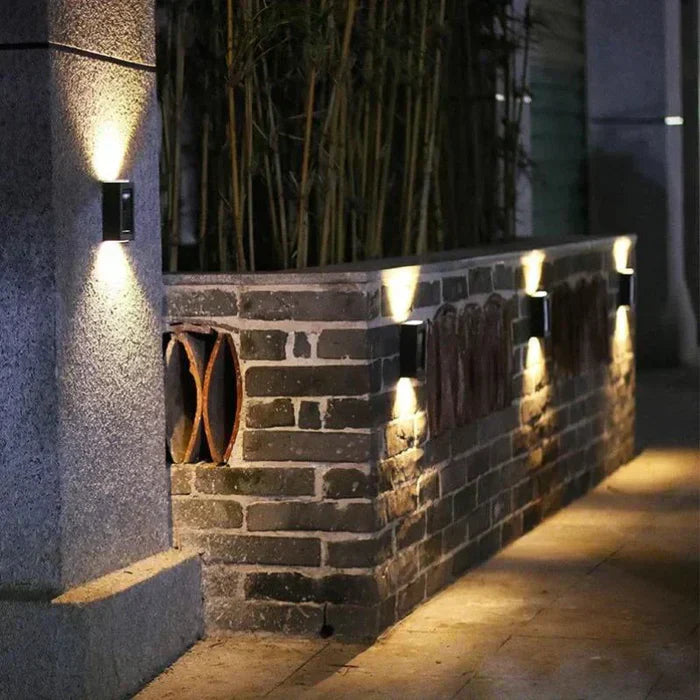 Eco-Friendly Garden Wall Light - LumaGlow