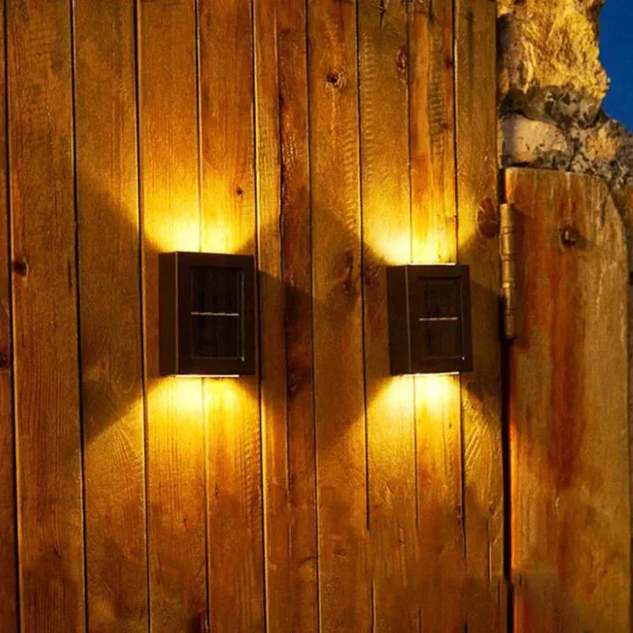 Eco-Friendly Garden Wall Light - LumaGlow