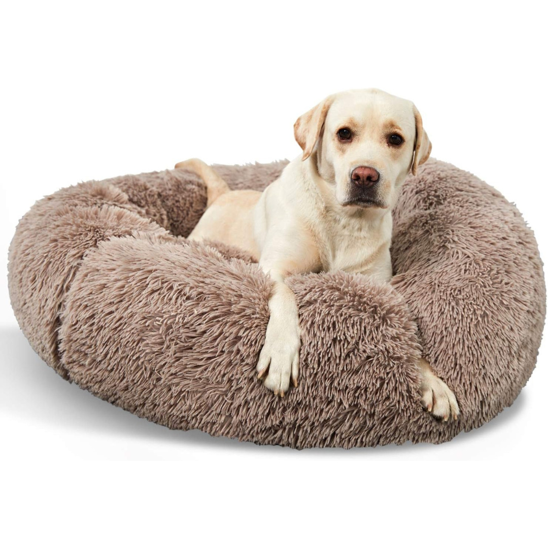 Orthopedic Donut Dog Bed - LuxePaws