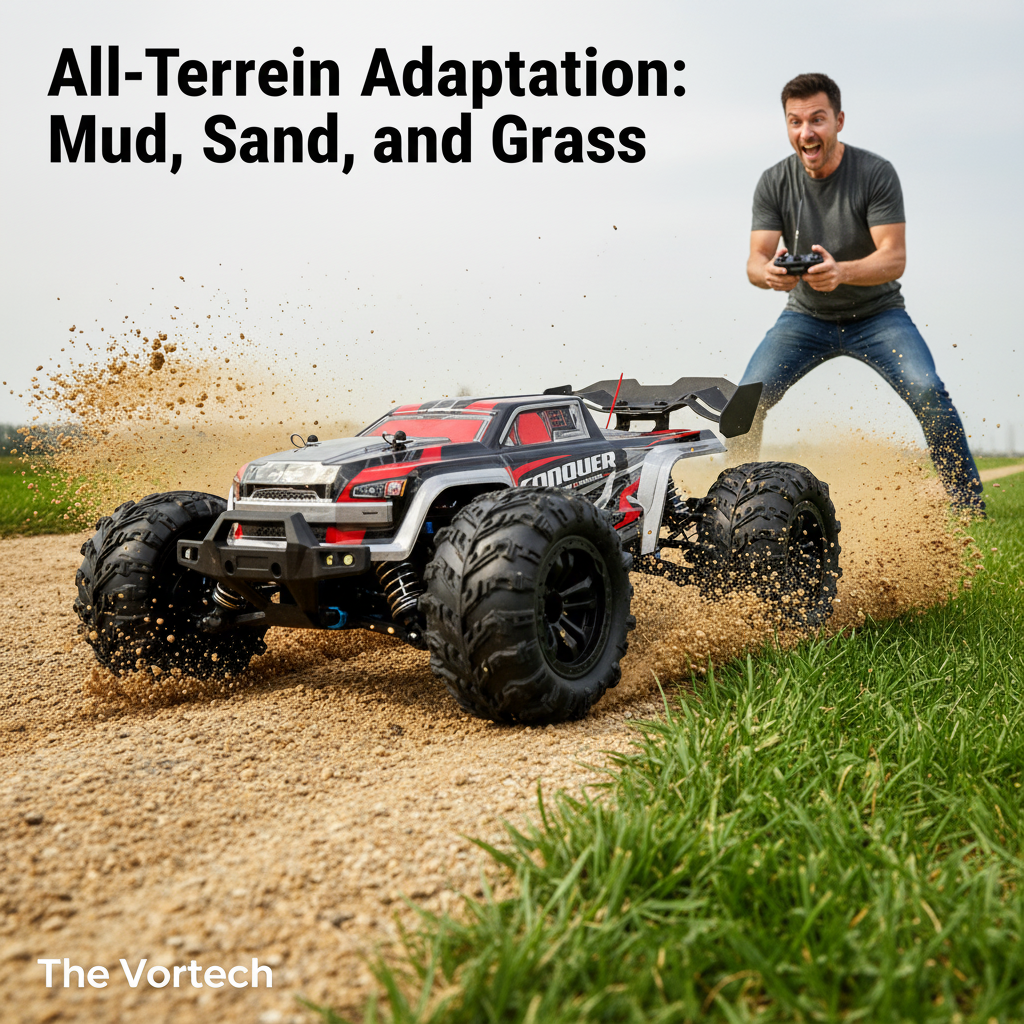 High-Speed 4x4 Off-Road RC Car - TerrainMaster Elite