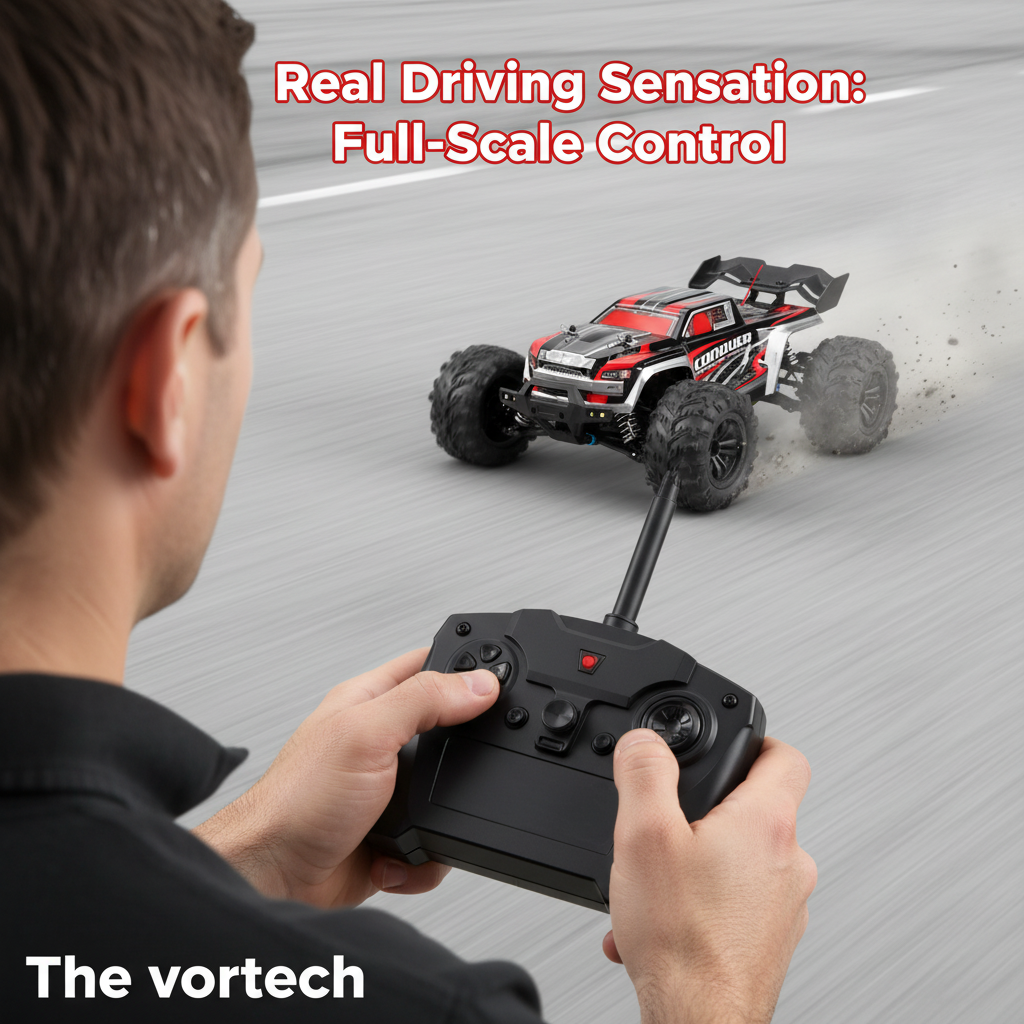 High-Speed 4x4 Off-Road RC Car - TerrainMaster Elite
