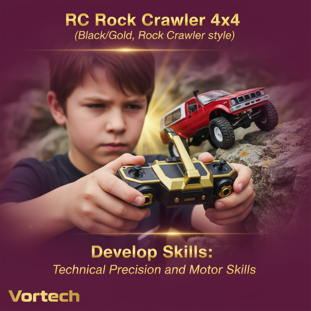 4WD Off-Road RC Rock Crawler - TerrainMaster