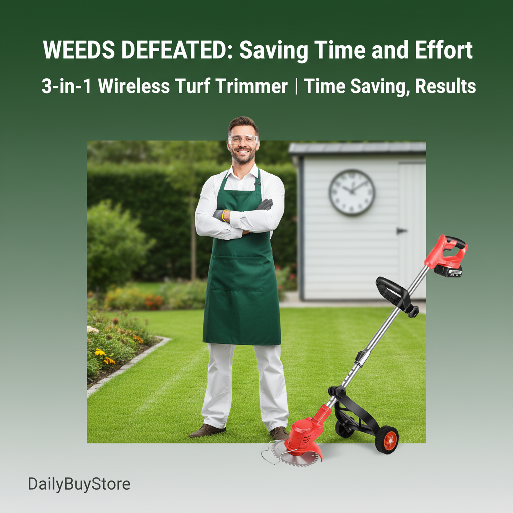 Wireless Turf Trimmer - GreenEdge Tools