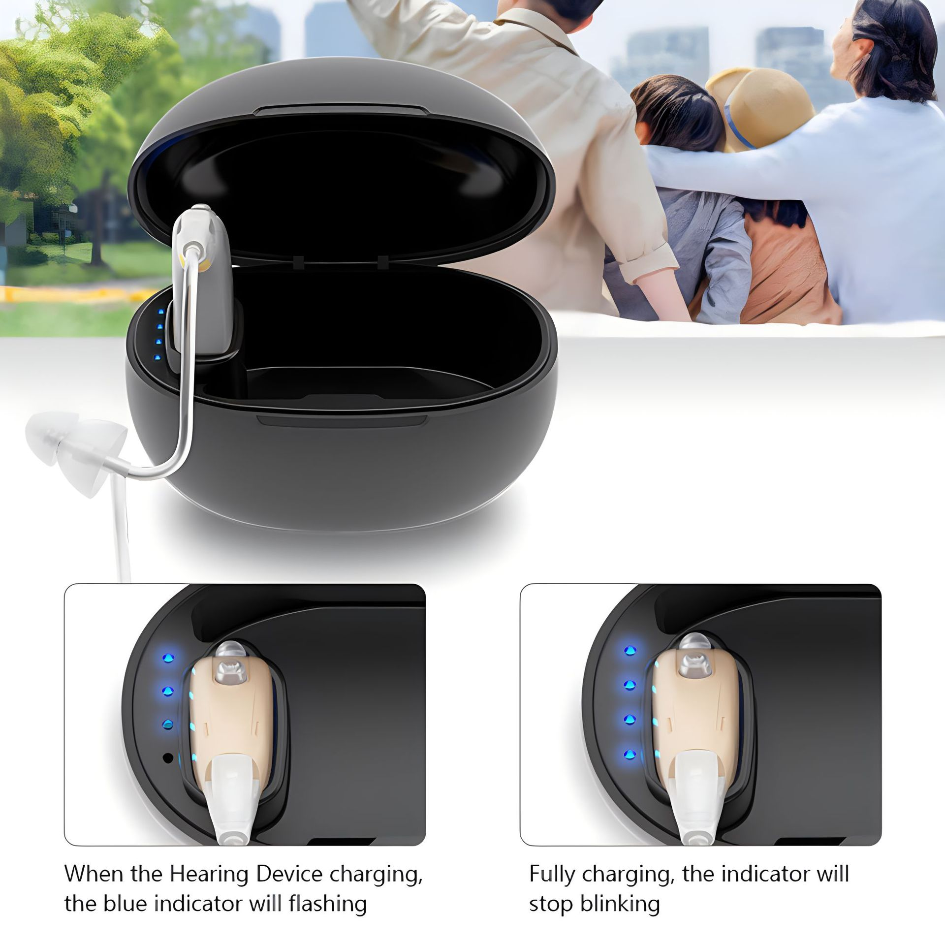 Bluetooth Hearing Aids - ClearSound Elite